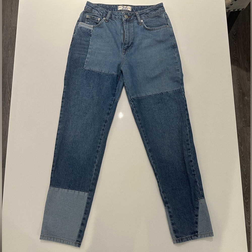 Free People Patchwork Jeans 26 (Like New)